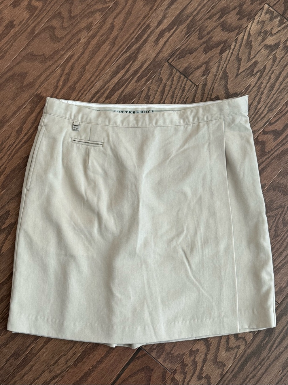 Cutter & Buck Light Beige Khaki Skort